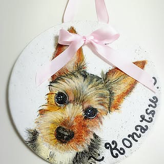 机/ハンドメイド/仙台/メルカリ/犬似顔絵...などのインテリア実例 - 2017-01-27 16:41:20