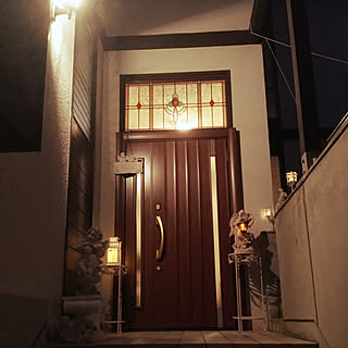 LEDキャンドル/ホワイト/ランタン/キャンドルホルダー/アイアン...などのインテリア実例 - 2019-08-31 21:28:47