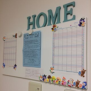 予定表ボードのインテリア実例 Roomclip ルームクリップ