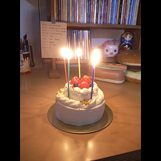 バースデーケーキ ホールケーキのインテリア実例 Roomclip ルームクリップ