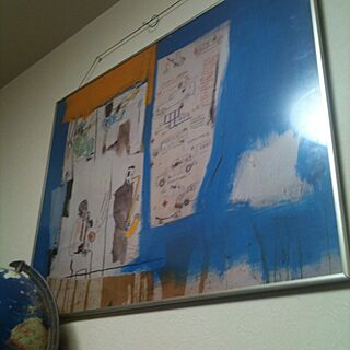 壁/天井/Basquiat/ポスターのインテリア実例 - 2012-04-20 19:35:13