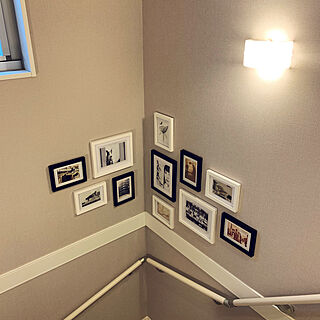 廊下 アクセントクロスのおしゃれなインテリアコーディネート レイアウトの実例 Roomclip ルームクリップ
