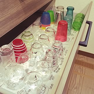 キッチン/LIXIL/リクシルキッチン/引き出し/カップボード...などのインテリア実例 - 2017-07-06 17:28:29