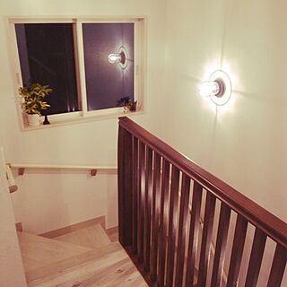 壁/天井/新築/階段/階段の照明/オーデリック...などのインテリア実例 - 2016-03-29 23:14:42