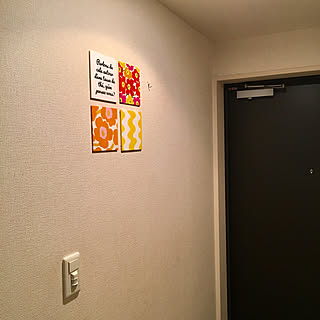 壁飾り 手作りのインテリア実例 Roomclip ルームクリップ