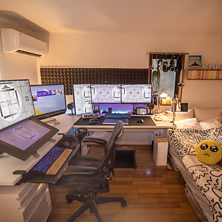 一人暮らし 作業部屋のインテリア レイアウト実例 Roomclip ルームクリップ