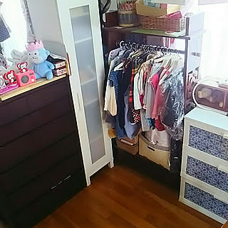 ベッド周り/2018.03.11/山善おうちすっきりラックモニター応募/子供部屋/山善のインテリア実例 - 2018-03-11 00:50:42