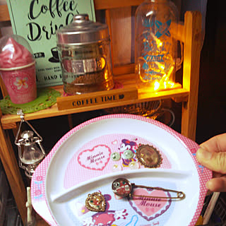 キッチン/いつもいいねありがとうございます♡/RCの出会いに感謝♡/いいね!押し逃げすみません(。>д<)/可愛いものも好き...などのインテリア実例 - 2018-04-02 20:53:35