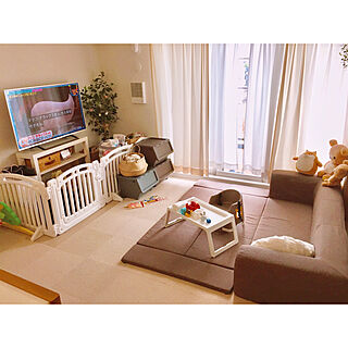 フロアソファ 赤ちゃんのいる暮らしのインテリア実例 Roomclip ルームクリップ