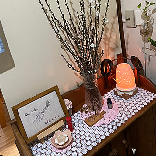 桃の花飾りましたのインテリア実例 Roomclip ルームクリップ