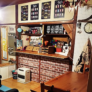 リビング/築40年以上の戸建て賃貸/古民家系/DIY/こどもと暮らす。...などのインテリア実例 - 2017-03-18 10:30:09