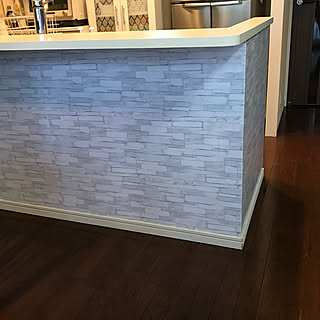 リメイクシート 細レンガ柄のインテリア実例 Roomclip ルームクリップ