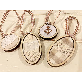 ミニチュア刺繍枠のインテリア実例 Roomclip ルームクリップ