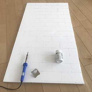 発泡スチロール 珪藻土塗料のインテリア実例 Roomclip ルームクリップ