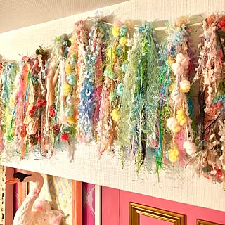 ハンドメイド タッセルガーランドのインテリア実例 Roomclip ルームクリップ ハンドメイド タッセルガーランドのインテリア実例 Roomclip ルームクリップ