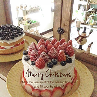 机/クリスマスケーキ/クリスマスのインテリア実例 - 2017-12-25 20:20:17