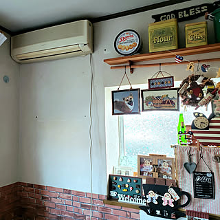 部屋全体/コメ返出来んでごめんよ/いぬと暮らす/ワンコは家族♡/ごちゃごちゃやっほ〜〜い❣️同盟...などのインテリア実例 - 2020-02-24 18:34:44