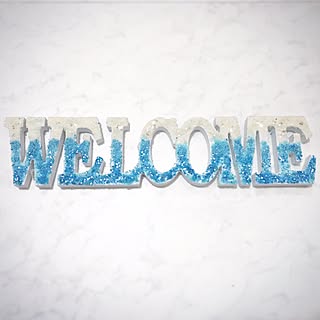 玄関/入り口/ミカヅキモモコ雑貨/ミカヅキモモコ/welcomeプレート/welcome...などのインテリア実例 - 2017-06-25 00:59:07