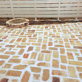 庭 白セメントのインテリア実例 Roomclip ルームクリップ