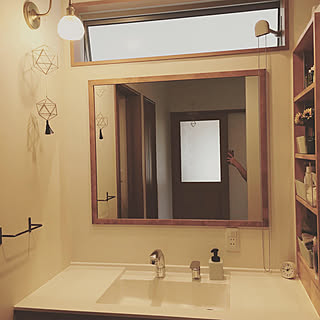 洗面台 エスクアのインテリア実例 Roomclip ルームクリップ