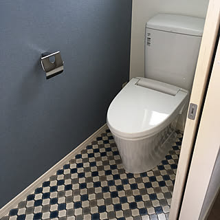 バス/トイレ/IKEA/IKEAペーパーホルダー/モロッカンタイル/サンゲツクッションフロア...などのインテリア実例 - 2018-08-30 21:53:28
