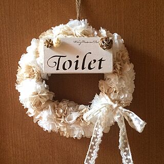 バス/トイレ/初手作り/トイレプレート/ペーパーナプキン/ペパナプリース...などのインテリア実例 - 2015-08-16 15:24:56