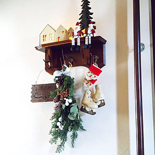 女性の、Other、家族住まいの「棚」についてのインテリア実例