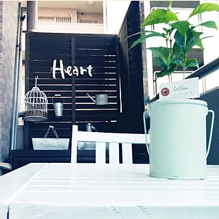 秘密基地/ベランダ♥/★ホットユーザー⇒Thank you!★/Heartロゴ⇒オーダーメイド♥/29.5.27♥...などのインテリア実例 - 2017-05-27 21:14:02
