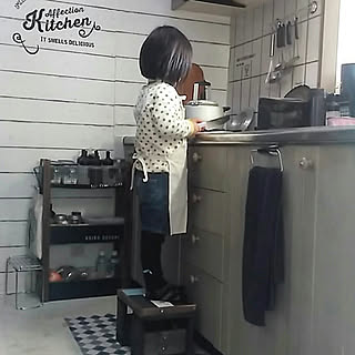 キッチン お手伝い中 のインテリア実例 Roomclip ルームクリップ