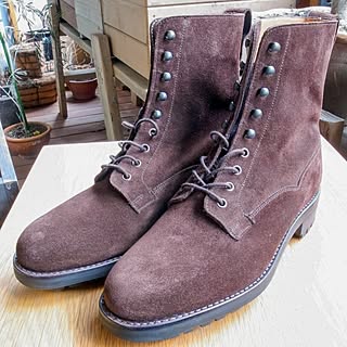 Crockett & Jones/ウッドデッキ/クロケット&ジョーンズ/ブーツ/革靴...などのインテリア実例 - 2014-02-27 23:47:25