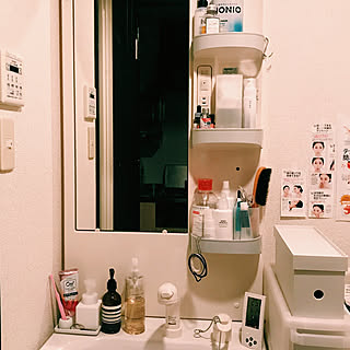 一人暮らし/ひとり暮らし/1K ひとり暮らし/無印良品/独立洗面台...などのインテリア実例 - 2019-06-25 08:59:14