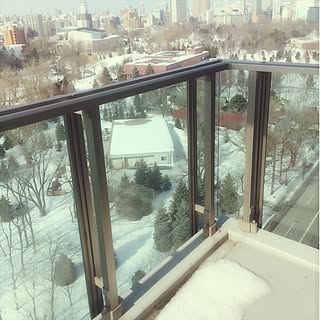 ベランダには雪のインテリア実例 Roomclip ルームクリップ