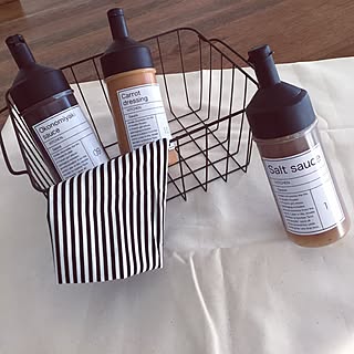 100均/冷蔵庫/冷蔵庫の中/アンティークカゴ/ハンドメイド...などのインテリア実例 - 2016-02-10 07:35:49