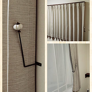 Diy カーテンホルダーのインテリア 手作りの実例 Roomclip ルームクリップ Diy カーテンホルダーのインテリア 手作りの実例 Roomclip ルームクリップ