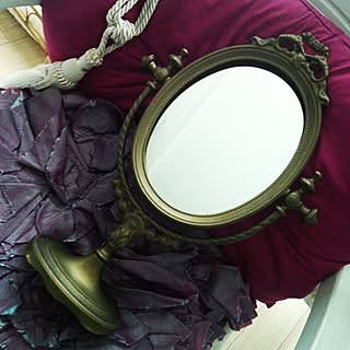 机/アンティーク/スタンドミラー/フレンチ/リメイク...などのインテリア実例 - 2014-08-19 18:05:53