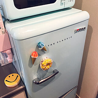 レトロ冷蔵庫のインテリア実例 Roomclip ルームクリップ