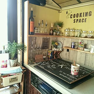 キッチン/いいね、フォロー本当に感謝です♡/カフェ風インテリア/男前/プレ企画準備中/フォロワーさんに感謝♥...などのインテリア実例 - 2016-11-29 10:34:47
