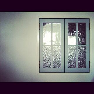 玄関/入り口/小窓/型ガラスのインテリア実例 - 2012-05-24 10:40:54