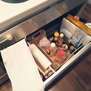 キッチン/頑張り過ぎない/キッチンペーパーホルダー 自作/キッチンペーパー/キッチンペーパーホルダー...などのインテリア実例 - 2016-11-18 12:58:57