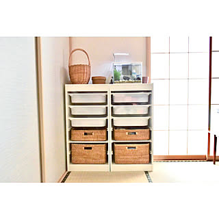 Ikea トロファスト ニトリ バスケットのインテリア実例 Roomclip ルームクリップ