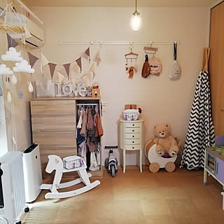 子供部屋&キッズスペース/子供部屋女の子/雑貨/ハンドメイドのインテリア実例 - 2020-01-24 13:54:50