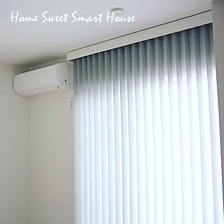 部屋全体/バーチカルブラインド/書斎/一条工務店/注文住宅...などのインテリア実例 - 2016-11-08 22:27:06