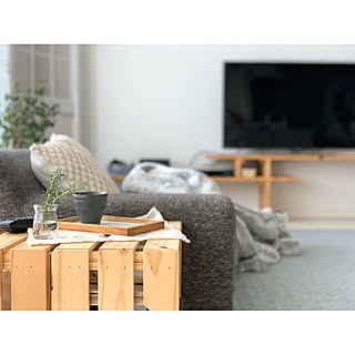 ナチュラルインテリア/タイルトレイ/木のぬくもり/白×木×植物/すっきり暮らしたい...などのインテリア実例 - 2020-01-15 18:32:42