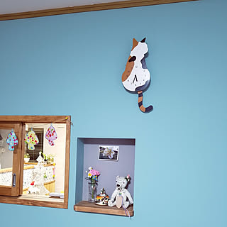 エメラルドグリーンの壁のインテリア実例 Roomclip ルームクリップ