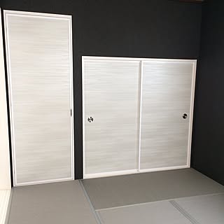部屋全体/和室/白黒好き/モノトーンインテリア/白黒病...などのインテリア実例 - 2016-09-27 08:10:38