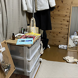 lalabegin/姿見/ニトリ/実家暮らし/インテリア...などのインテリア実例 - 2020-01-19 21:14:13