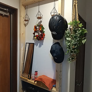 狭小住宅 玄関収納diyのインテリア 手作りの実例 Roomclip ルームクリップ