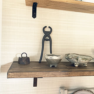 手作り器/器好き/棚DIY/おもり/アンティーク雑貨...などのインテリア実例 - 2019-10-10 13:54:32