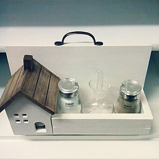 ●主人のDIY●/DIY/調味料入れ/おうちbox/アスベル フタ付き塩胡椒入れ...などのインテリア実例 - 2017-09-05 21:41:36