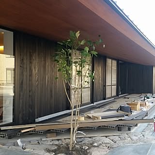 軒天 木目 深い軒のインテリア実例 Roomclip ルームクリップ